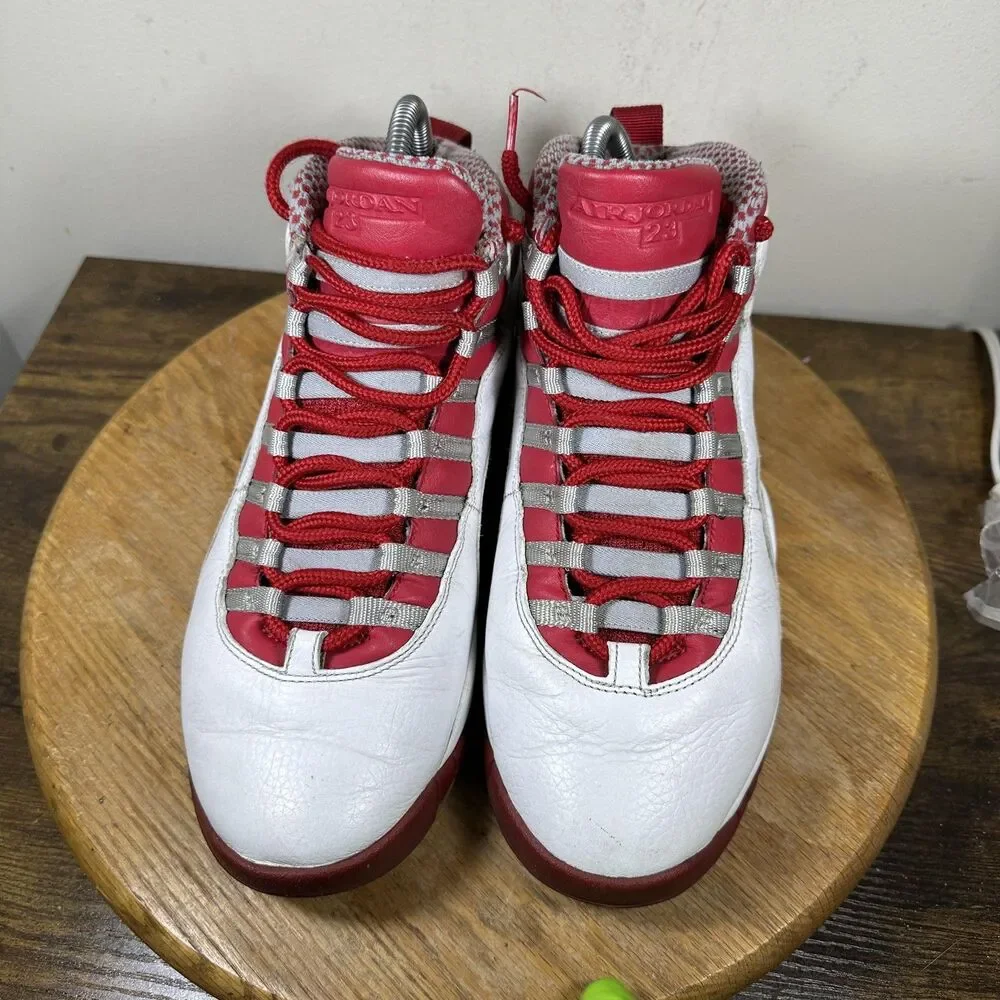 Air Jordan 10 Retro Shoes Mens Size 8.5 Chicago Bulls 310805-161 Basketball